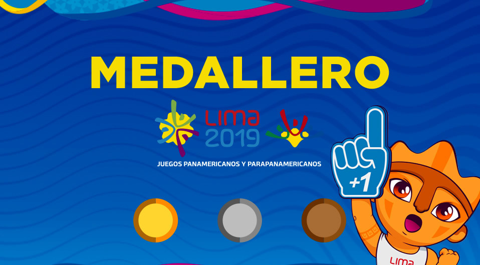 Medallero de los Juegos Panamericanos 2019 EN VIVO. (Foto: Mediotiempo)