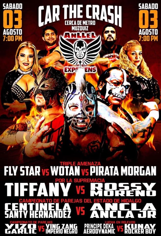 Carteleras de lucha libre del 31 de julio al 6 de agosto