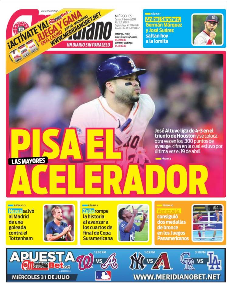 Meridiano de Venezuela.