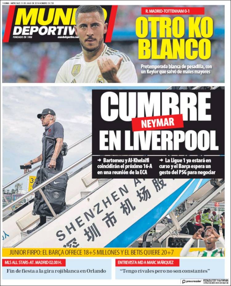 Mundo Deportivo de España.