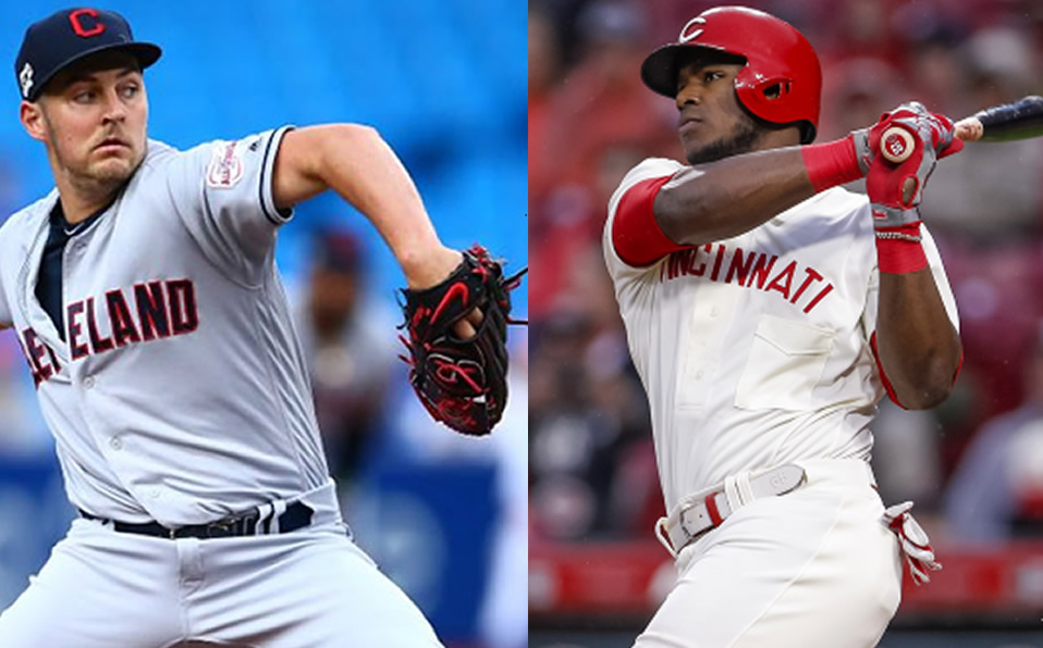 OFICIAL: Trevor Bauer a Cincinnati; Yasiel Puig a Cleveland