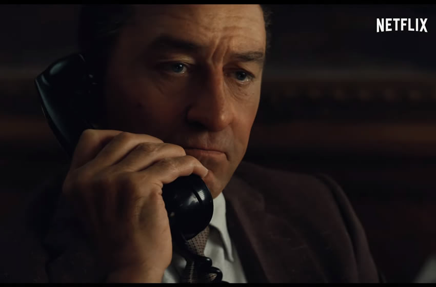 Robert De Niro como Frank Sheeran, en la nueva película de Scorsese.