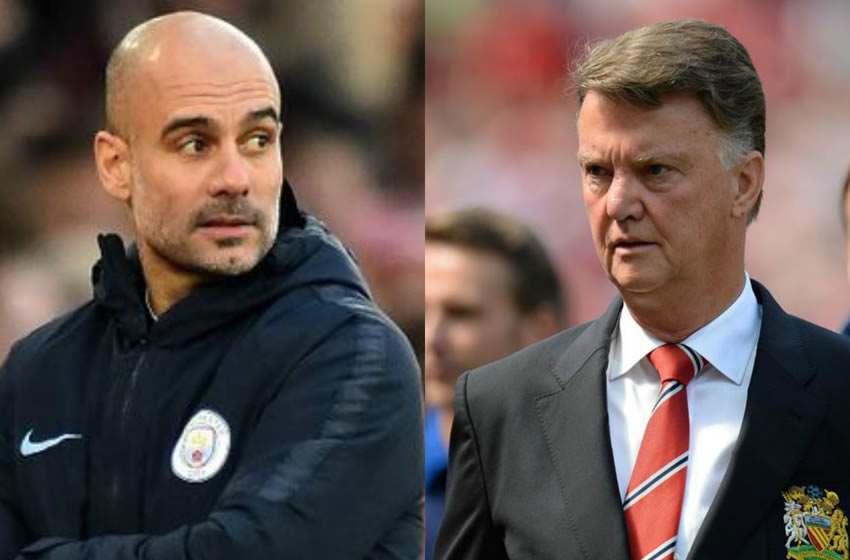 Van Gaal señaló el desempeño de Guardiola en Champions League. Fotos AFP