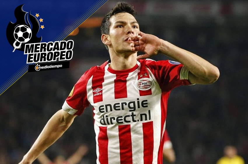 Hirving Lozano estaría más cerca del Napoli. AFP