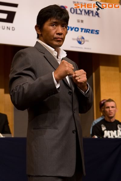 Masakatsu Funaki: Después de una buena carrera en la lucha, fue pionero de las MMA, donde estuvo casi 10 años, pero regresó a la lucha. (Foto: Sherdog