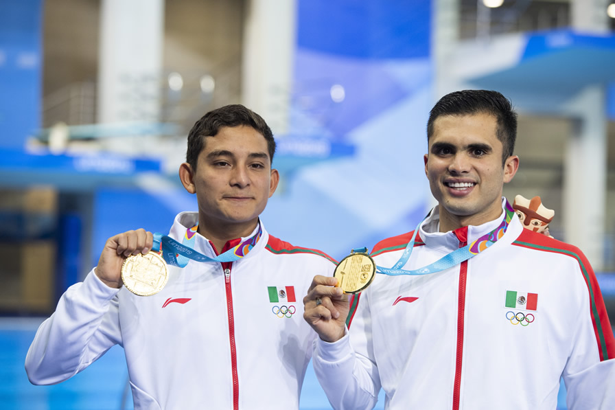 Berlín y García le dieron a México el único Oro del día. (Foto: Mexsport)