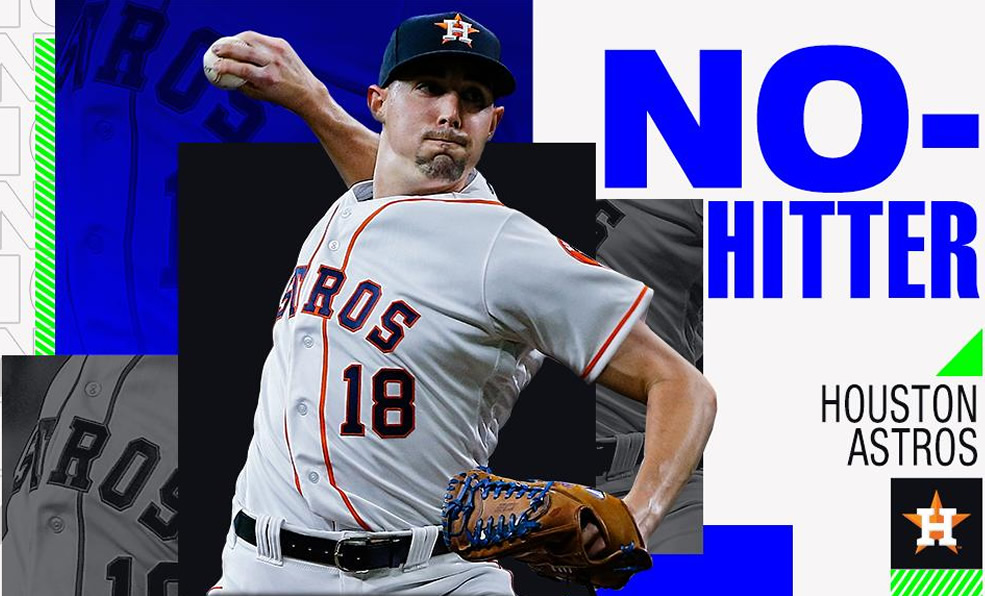 Este es el juego sin hit ni carrera número 12 en la historia de los Astros. (Foto: @MLB)