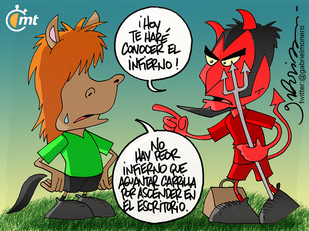 El humor de Gabriel.