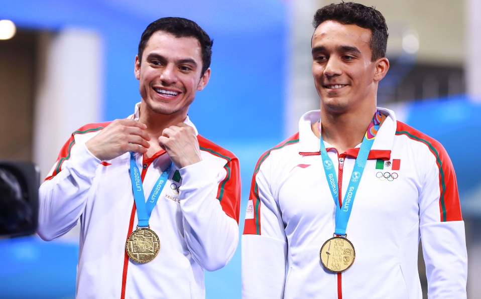 Juan Celaya y Yahel Castillo ganan medalla de oro en clavados Lima 2019. (Foto: Imago7)