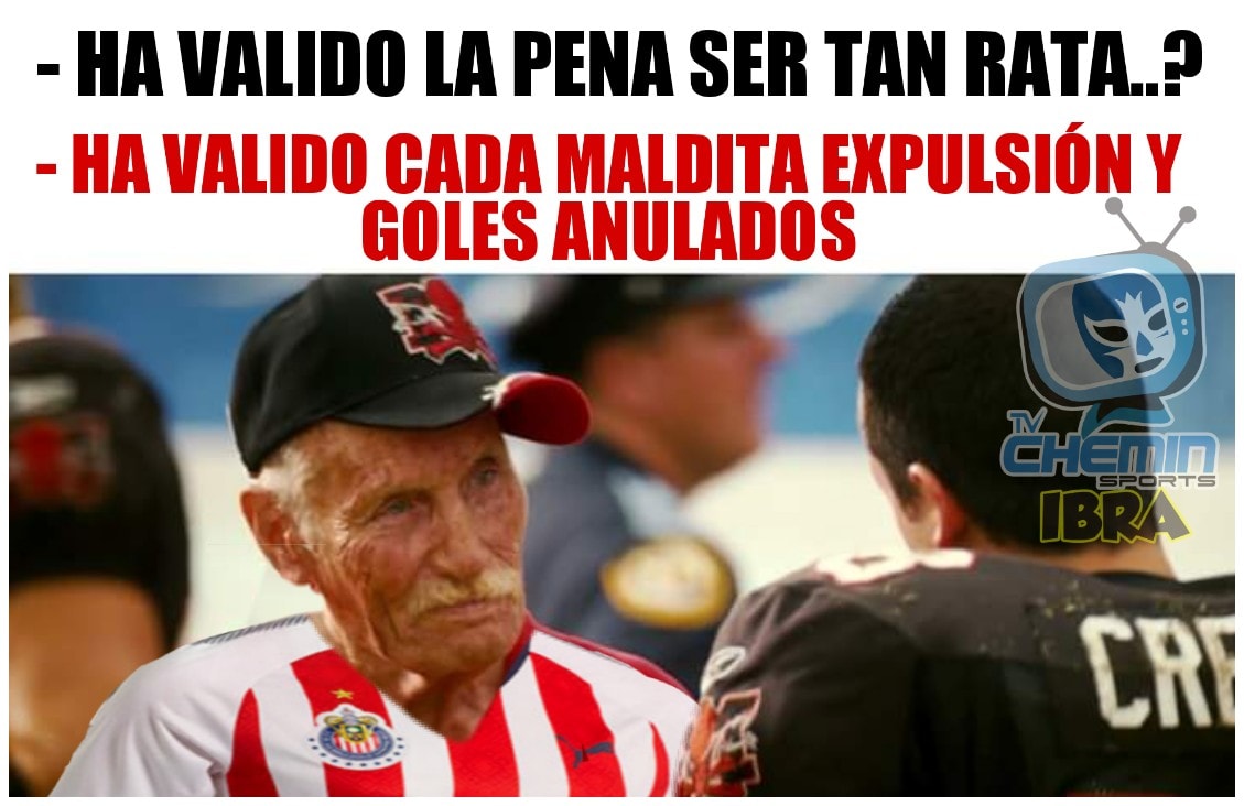 Los memes no bajan de "rateras" a las Chivas tras el empate en Puebla.