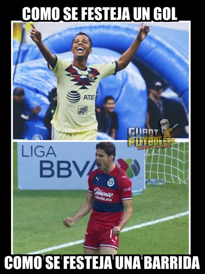 El Pollo Briseño, amo y señor de los memes celebrando barridas.