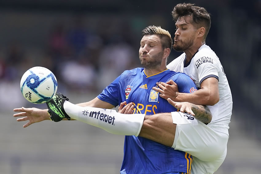 Pumas desaprovechó su mejor momento y Tigres se llevó los tres puntos. (Imago7)