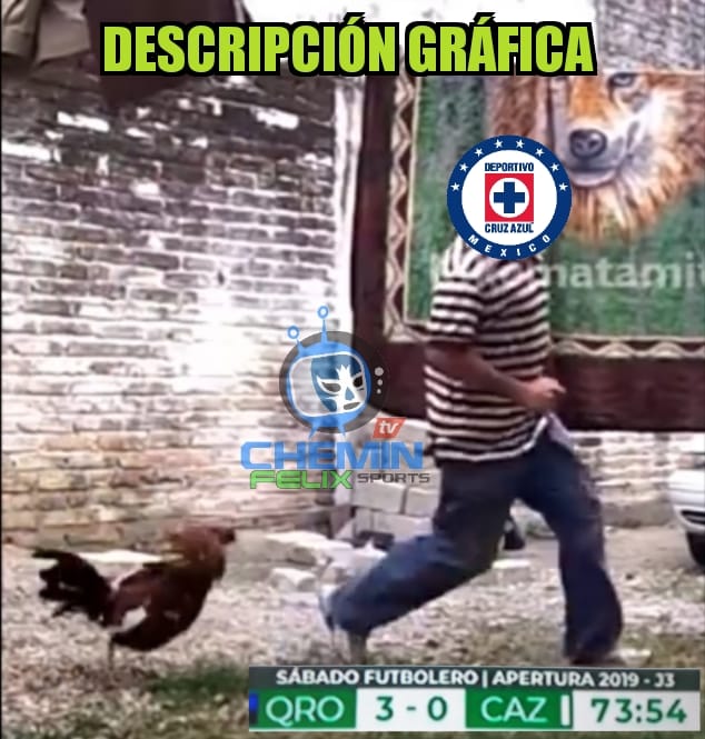 Que se vayan resignando los aficionados del Cruz Azul porque este año "no es el bueno".