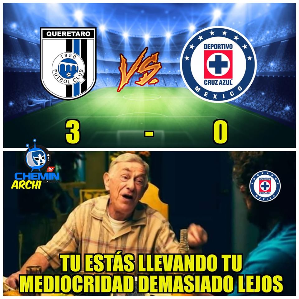 Que se vayan resignando los aficionados del Cruz Azul porque este año "no es el bueno".