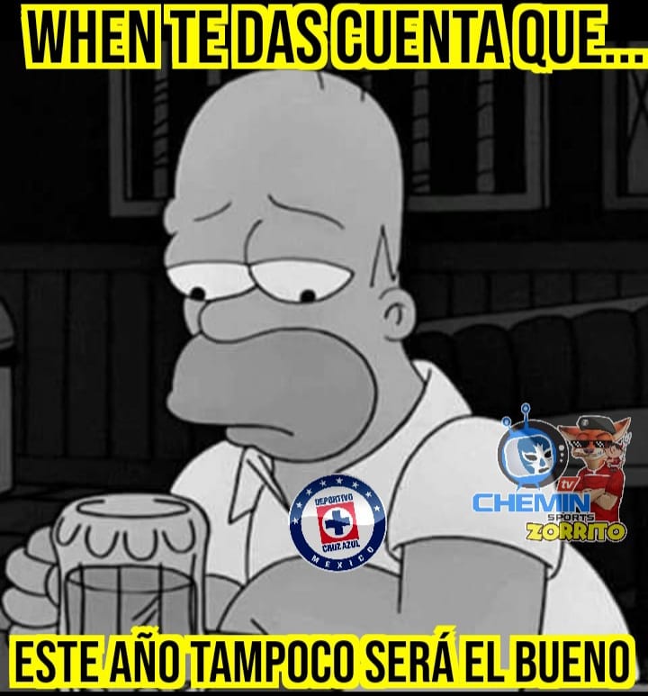 Que se vayan resignando los aficionados del Cruz Azul porque este año "no es el bueno".