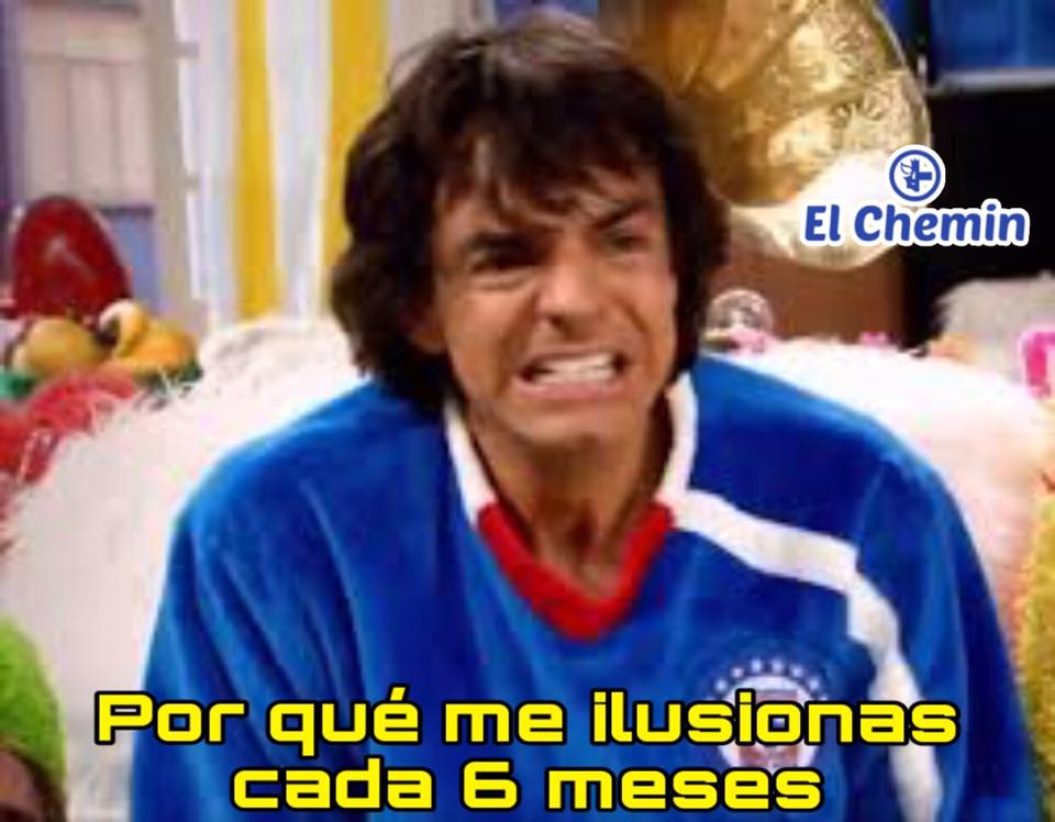 Que se vayan resignando los aficionados del Cruz Azul porque este año "no es el bueno".