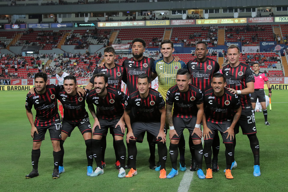 El 11 con el que Veracruz saltó al Estadio Victoria. (Foto: Imago7)