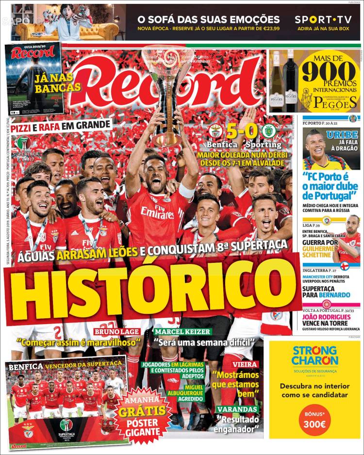 Las mejores portadas del mundo de los deportes.