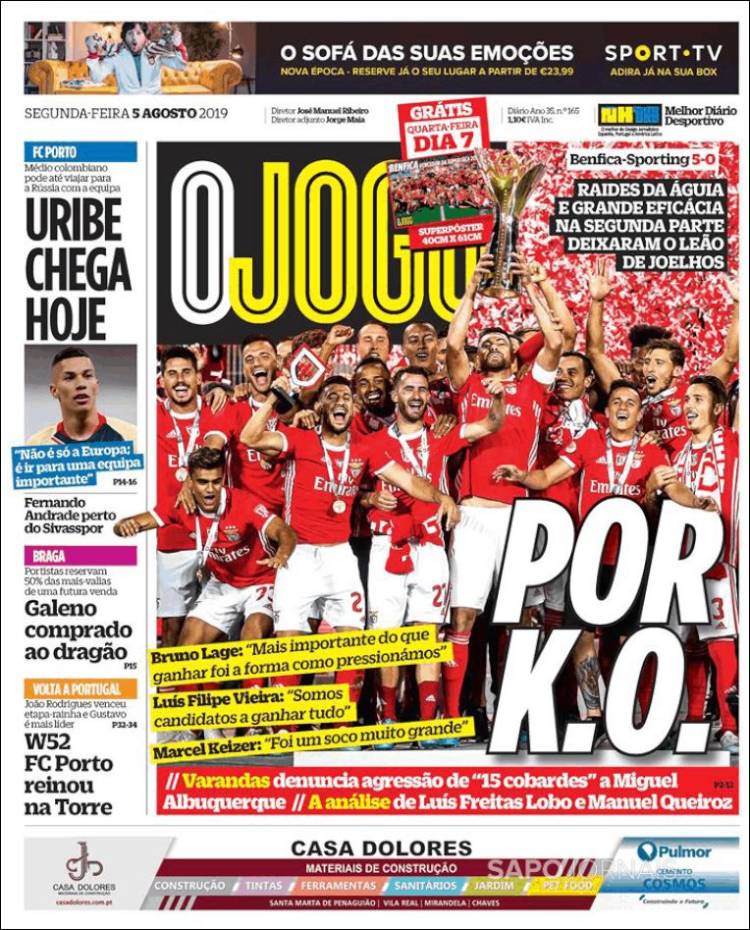 Las mejores portadas del mundo de los deportes.