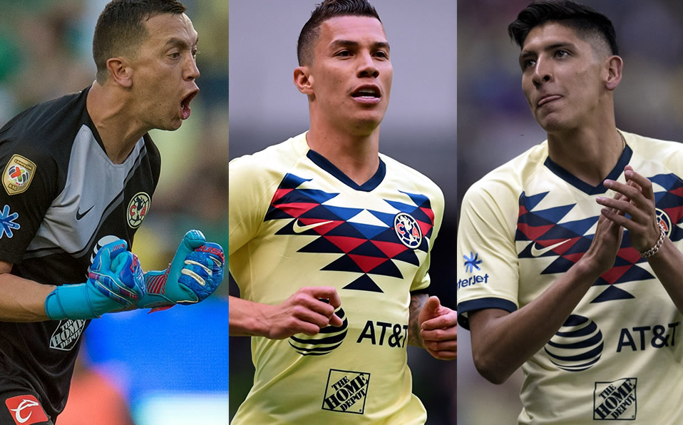 Marche, Mateus y Edson dejaron una muy buena "caja" en América. (Mexsport)