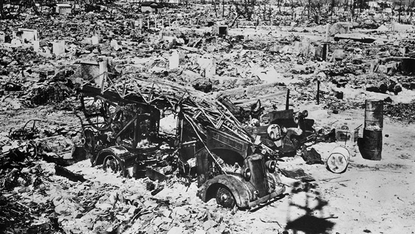 Entre los escombros solo había muerte y un país destrozado.