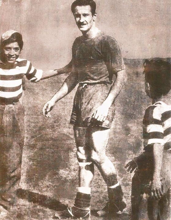 Luis 'Pirata' Fuente, primer mexicano en Europa, jugó en el  Racing de Santander de España: Temporada 1934-1935.