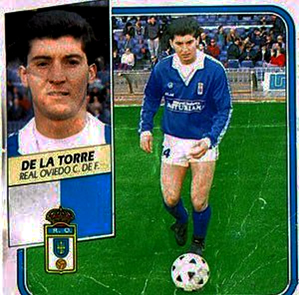 José Manuel de la Torre jugó para el Real Oviedo de España durante la Temporada 1988-1989.