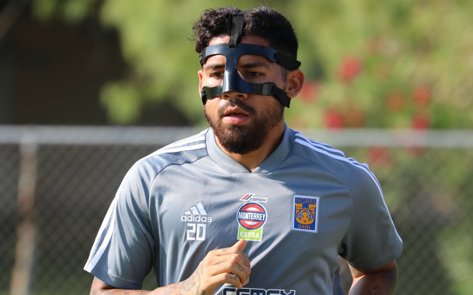 Javier volvió a los trabajos en cancha y está descartado para la Fecha 4 (FOTO: Tigres)