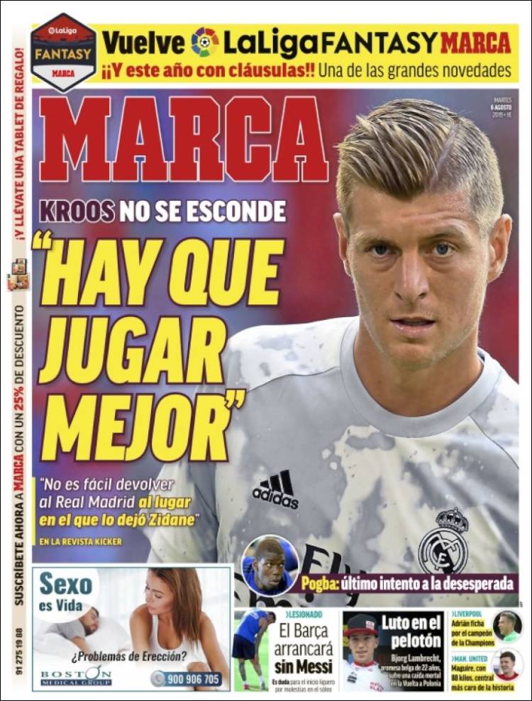 Las mejores portadas del mundo de los deportes.