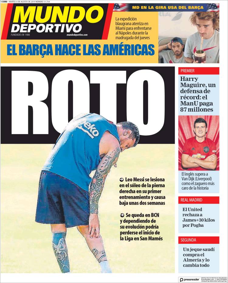 Las mejores portadas del mundo de los deportes.