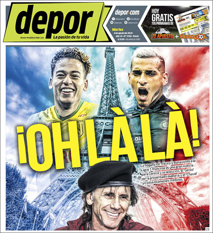 Las mejores portadas del mundo de los deportes.
