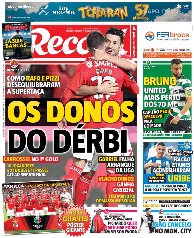 Las mejores portadas del mundo de los deportes.