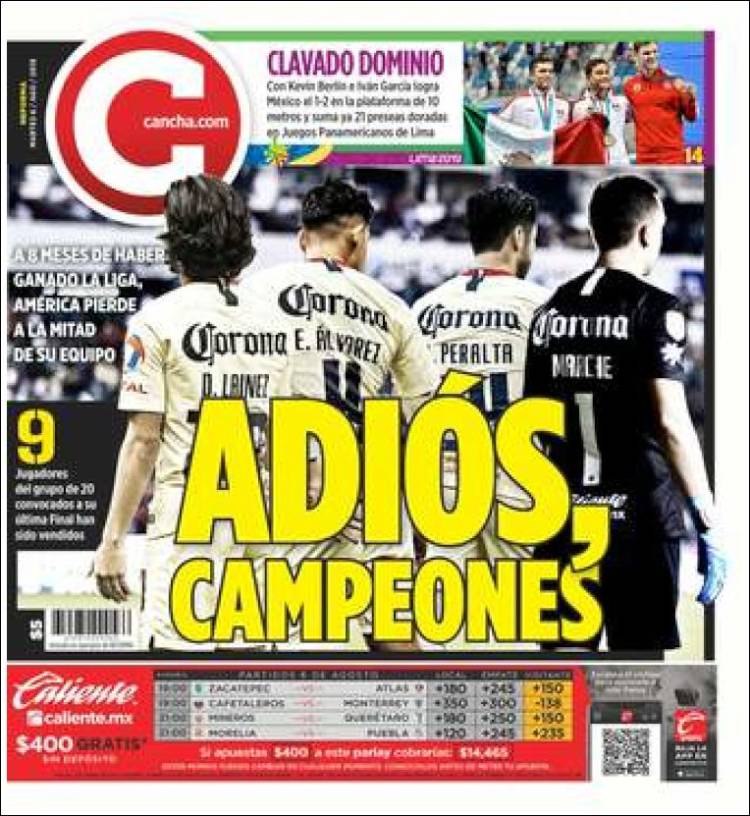 Las mejores portadas del mundo de los deportes.