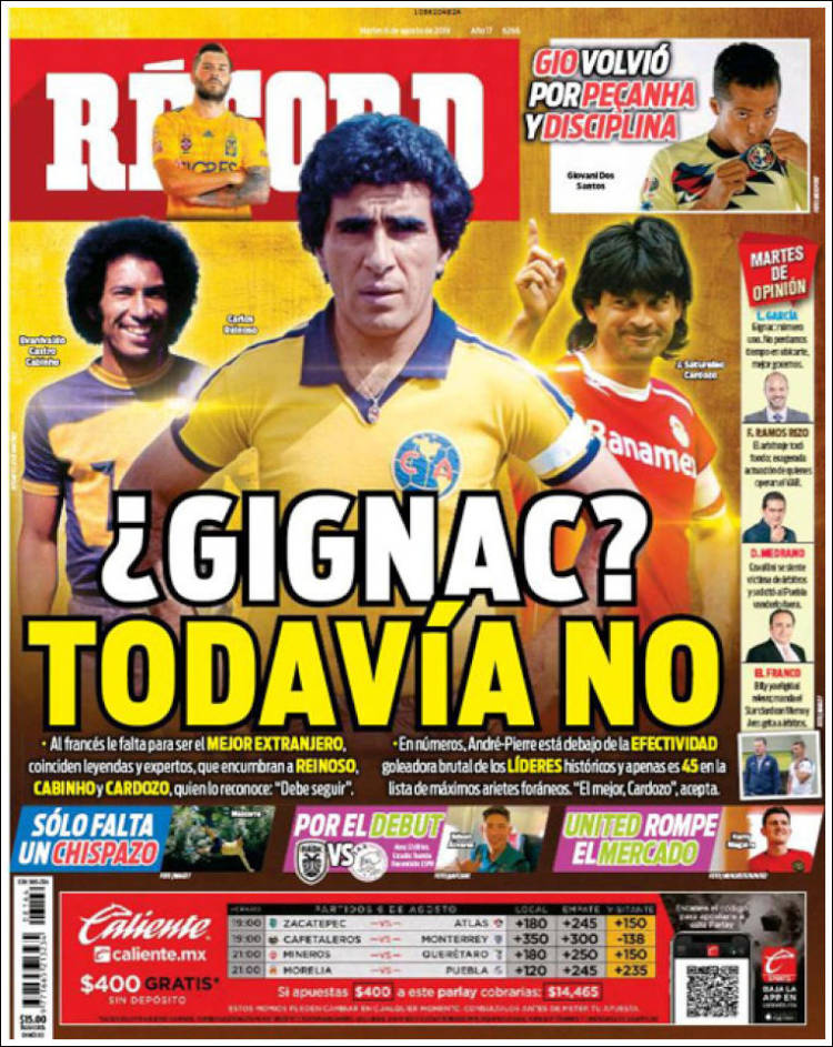 Las mejores portadas del mundo de los deportes.