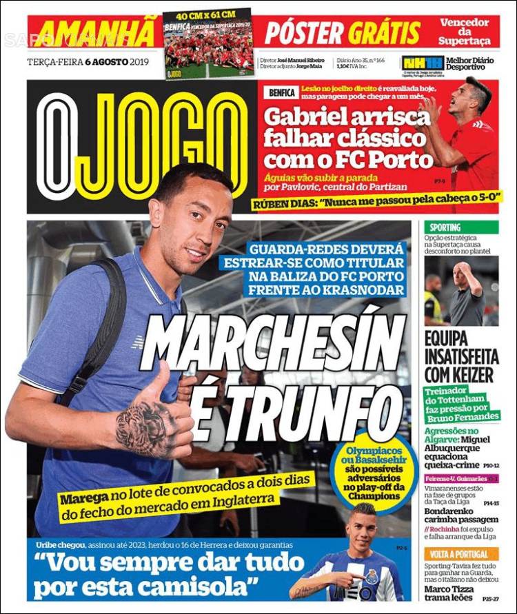 Las mejores portadas del mundo de los deportes.