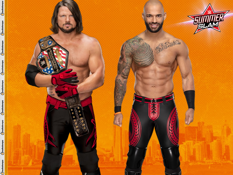AJ Styles (c) vs. Ricochet por el Campeonato de los Estados Unidos.