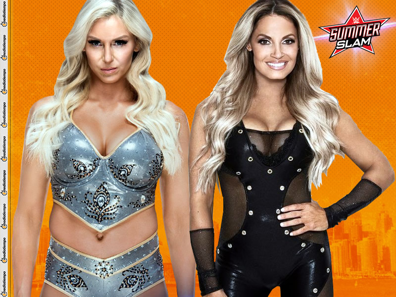Charlotte Flair vs. Trish Stratus en lucha de presente vs. pasado.