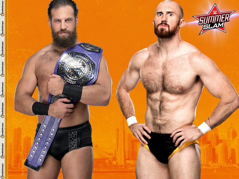 Drew Gulak (c) vs. Oney Lorcan por el Campeonato Crucero de WWE.
