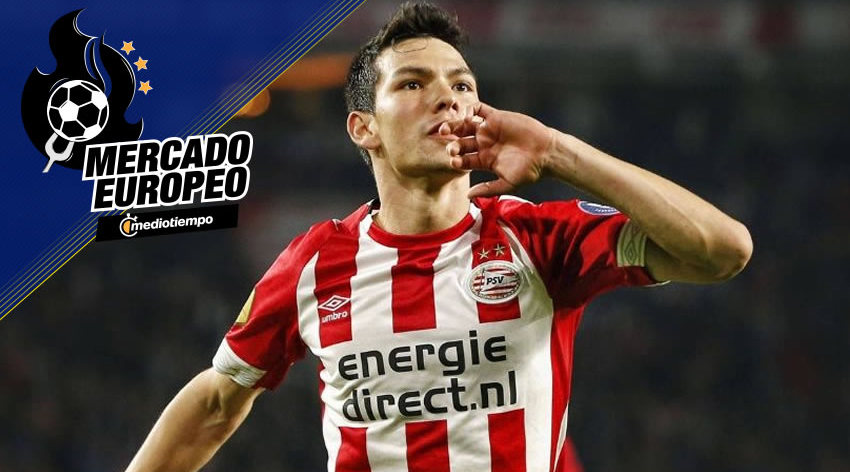 Hirving Lozano estaría más cerca del Napoli. AFP