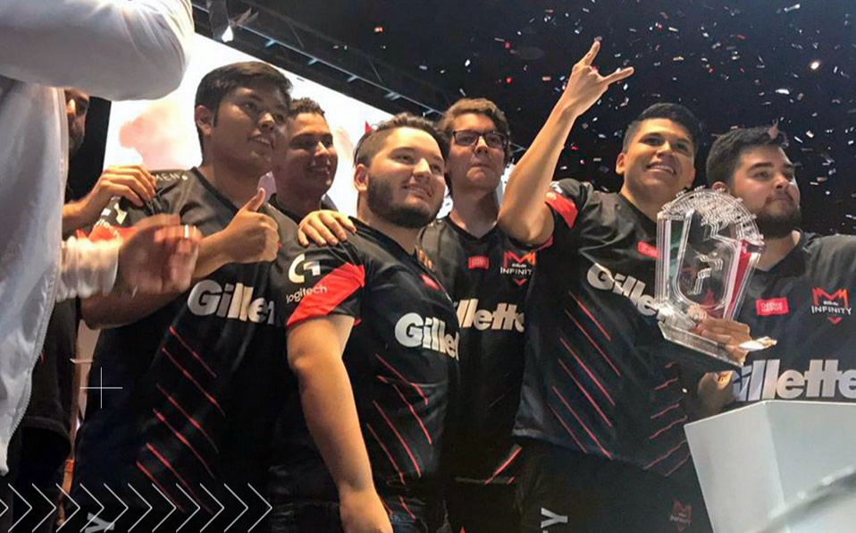Infinity Sports celebra el título logrado en Rainbow Six en la CDMX. (@Rainbow6LATAM)