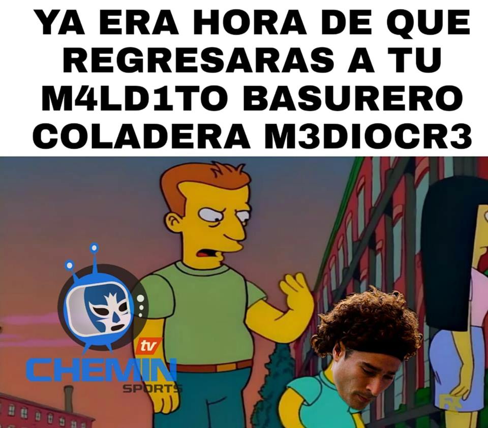 ¡Llegó Memo Ochoa y también los memes! Al América lo tienen en la mira siempre.