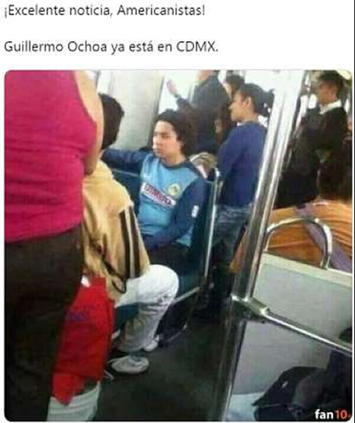 ¡Llegó Memo Ochoa y también los memes! Al América lo tienen en la mira siempre.