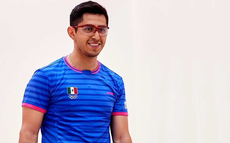 Este es Rodrigo Montoya, el raquetbolista que ya hizo historia para México. (Foto: Mexsport)
