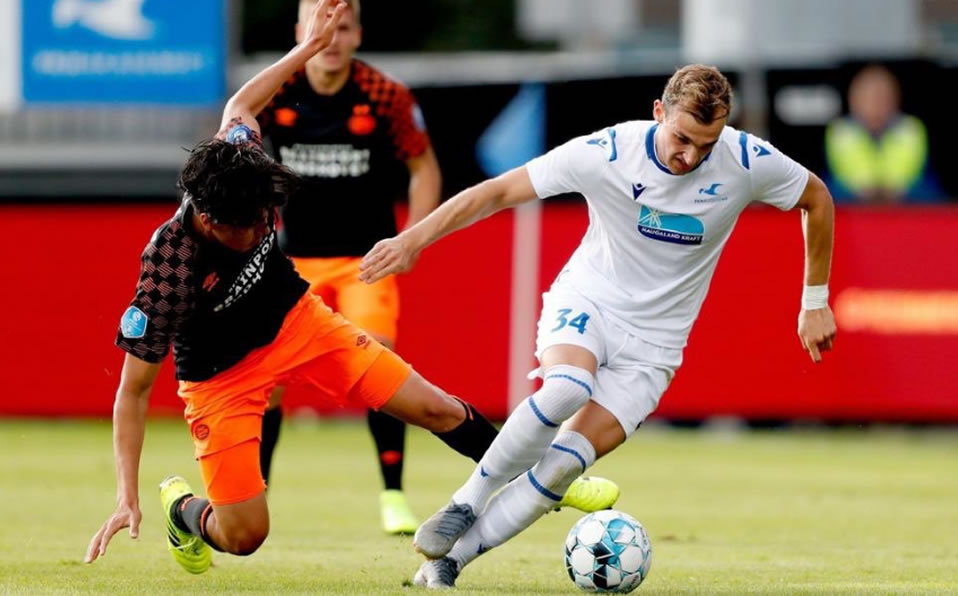 Gutu en acción en su segundo duelo como titular al hilo. (@GutiGalaviz)