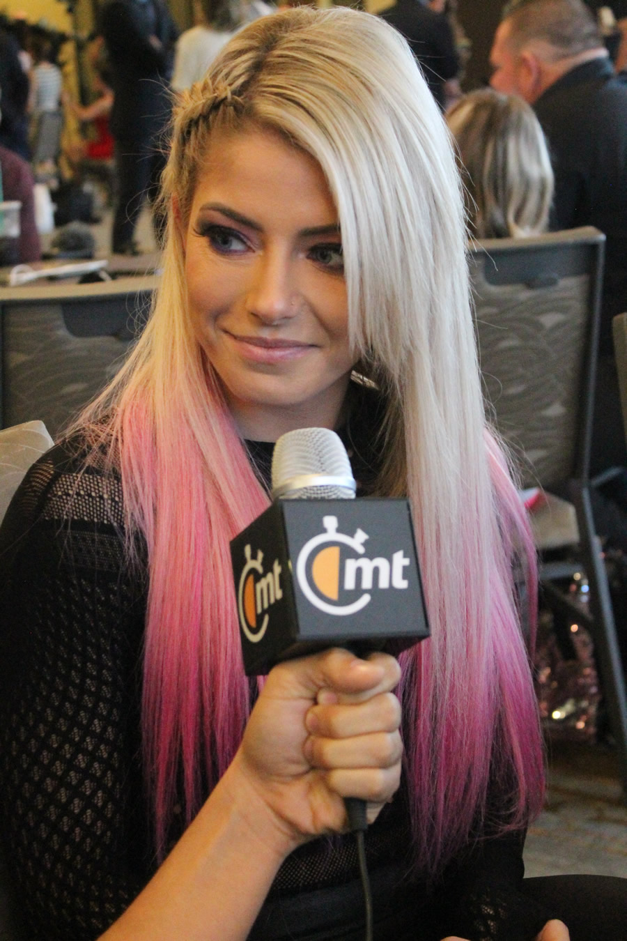 Alexa Bliss habló con Mediotiempo. (Foto: Apolo Valdés)
