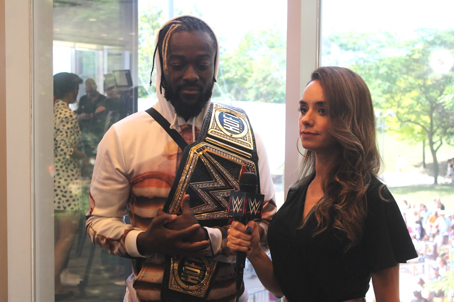 El Campeón Kofi Kingston fue de los más solicitados. (Foto: Apolo Valdés)