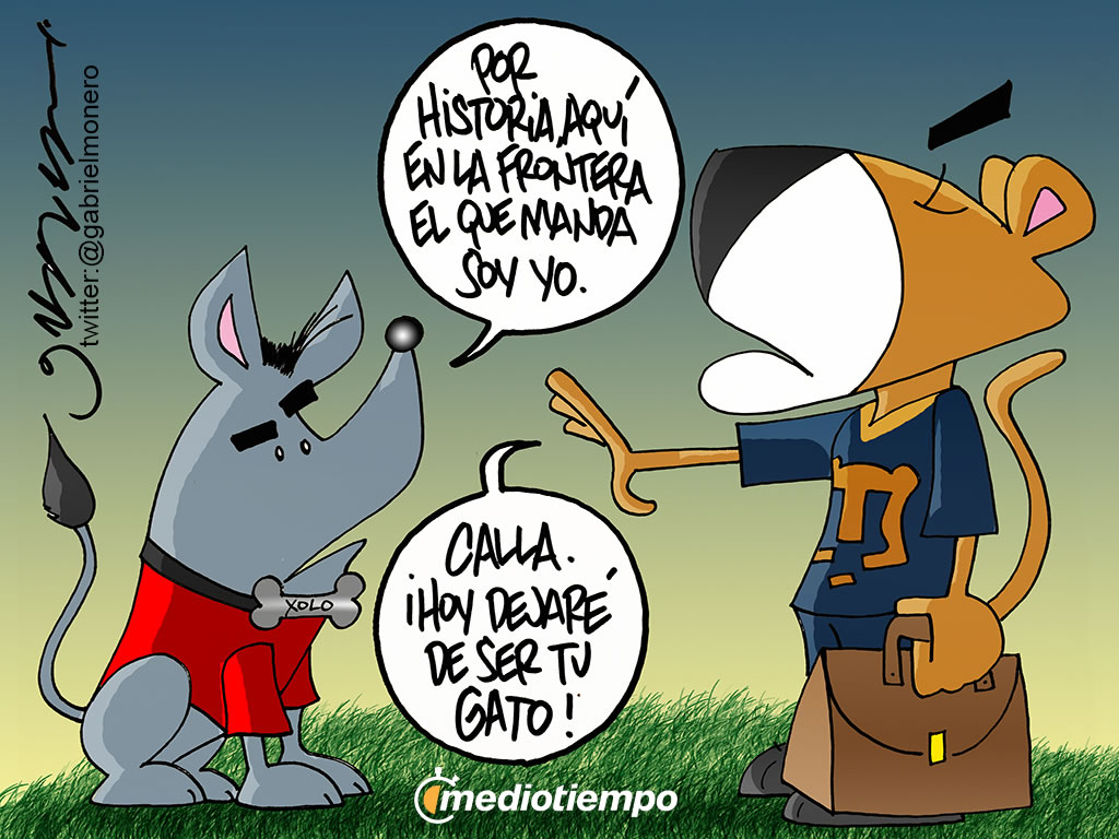 Distinta actitud