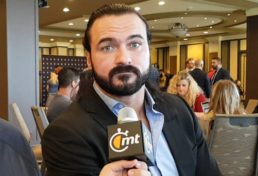 Drew McIntyre, un poderoso luchador de WWE. (Foto: Apolo Valdés)