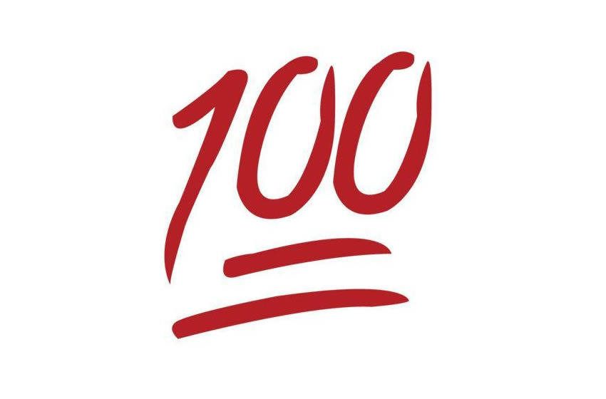 El emoji del 100 de Whatsapp es uno de los que más misterios causa por su significado.