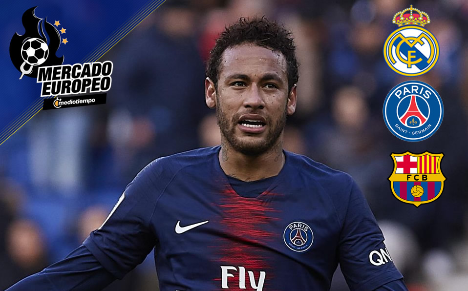 Neymar quiere salir del PSG a Barcelona, pero Real Madrid insiste